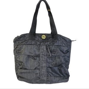Lululemon Fast in Flight Gym Bag - Blue Charcoal